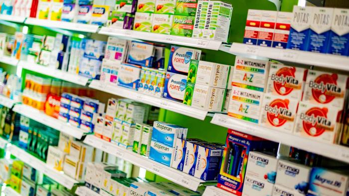 Oferta de complementos alimenticios.