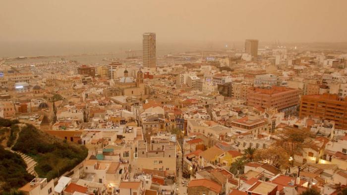 La concentración de polvo aumentó en gran parte de Europa entre 2012 y 2021 Polvo